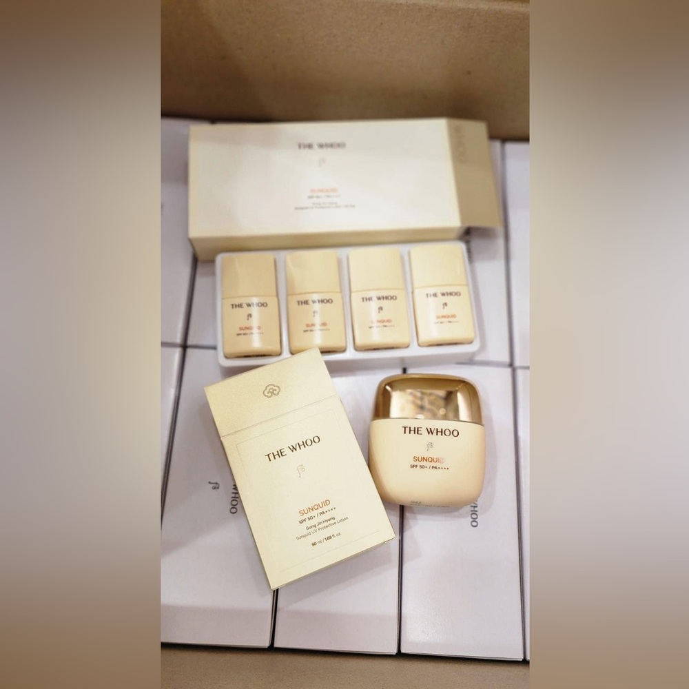 The history Whoo Gongjinhyang Sunquid UV Protective Lotion Special Set K-beauty